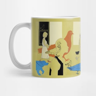 Pigeons Mug